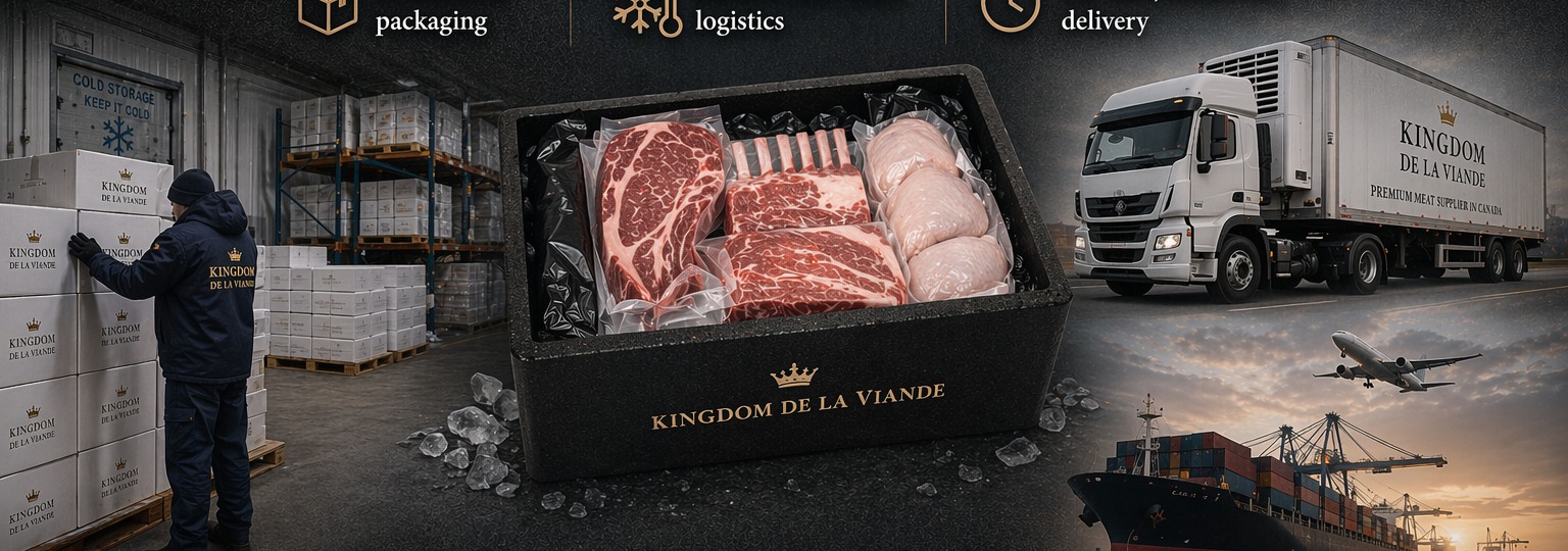 Cold-chain logistics and wholesale meat supply